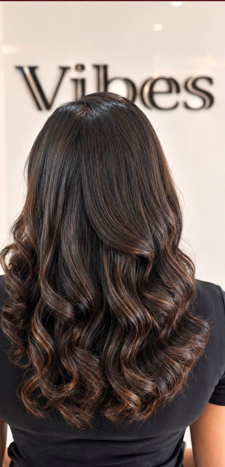 Sleek, glossy blow-dries, styled at Vibes Hair and Beauty